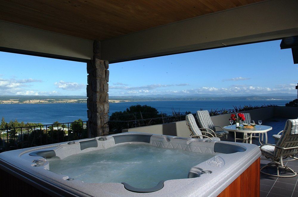 Tauhara Sunrise Lodge タウポ エクステリア 写真